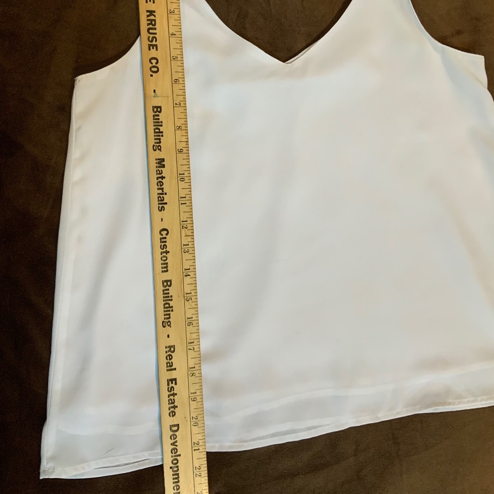 Cotton On White M Camisole Dainty Officecore Balletcore Coquette Classic - Picture 3 of 5